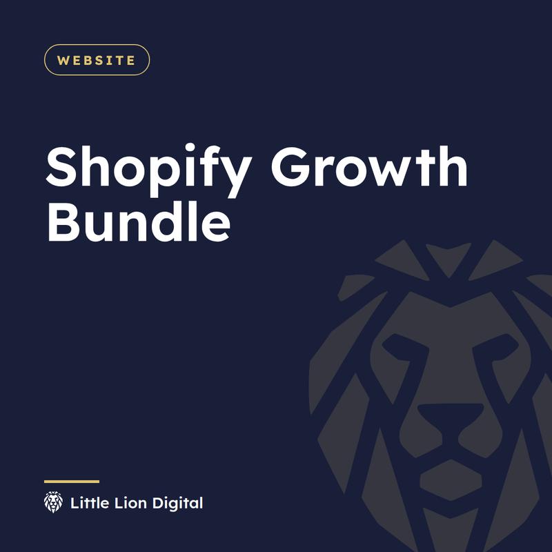 Shopify Growth Bundle | Little Lion Digital