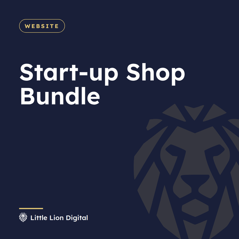 Start-up Shop Bundle | Little Lion Digital